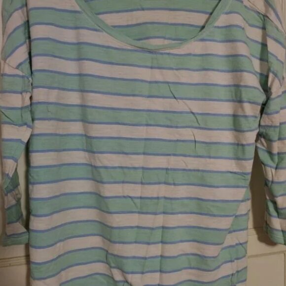 BOGO🎀BUNDLE OF 2- Old Navy Teal Blouse Bundle- Size Large - Picture 3 of 4